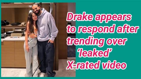 pornhub drake|Drake appears to respond after trending over ‘leaked’ X.